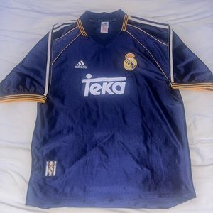 Vintage 1998-99 Adidas Real Madrid Jersey